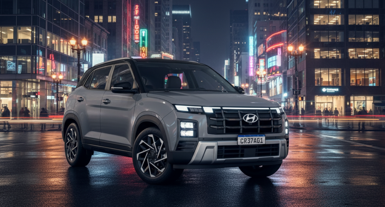 Novo Hyundai CRETA 2026 Chega Mais Potente, Mais Inteligente e Totalmente Conectado