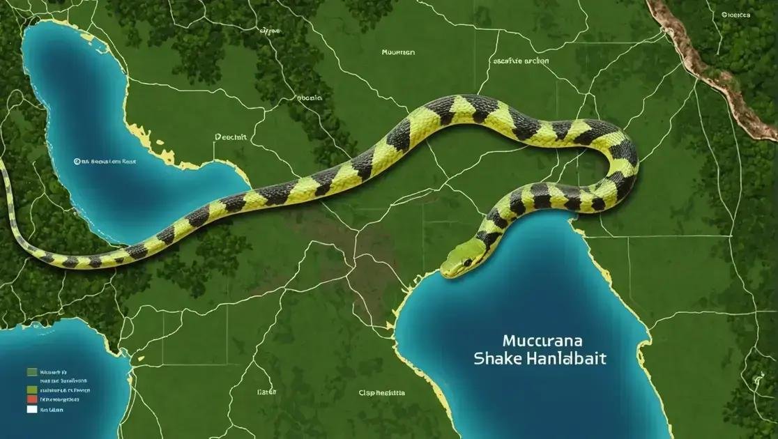 - Habitat e Distribuição Geográfica da Muçurana