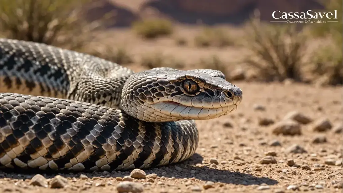 O Som da Proteção: Curiosidades Incríveis Sobre a Cobra Cascavel e Seu Veneno Mortífero